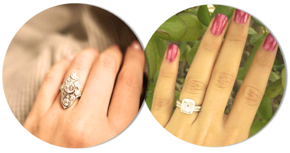 Engagement rings for thin fingers