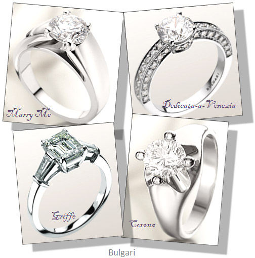 Bulgari jewelry wedding rings