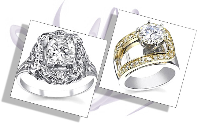can personalize the ring and create your own engagement ring and you ...