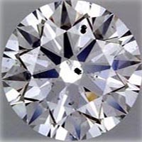 SI2 clarity grade diamond