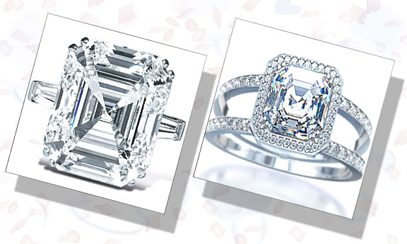 Asscher Cut Engagement Rings