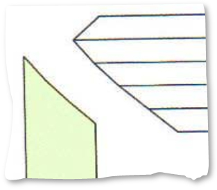 Channel Baguette Relief Angle