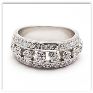 Diamond Anniversary Ring Eragems