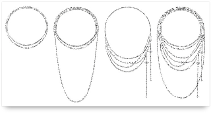 Harry Winston Secret Combination Collection Necklace