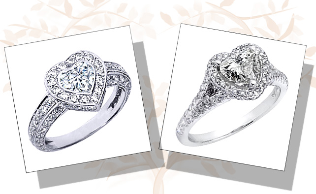 RESERVED... GIA 1.43ct Estate Vintage Heart Diamond Claddagh Engagement  Wedding Platinum Ring