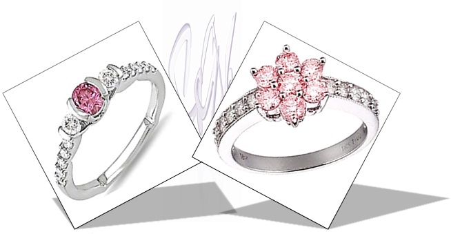 Pink Diamond Engagement Rings