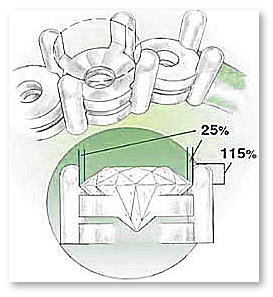 Equally cut Common Prong