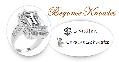 Beyonce Knowles' Engagement Ring