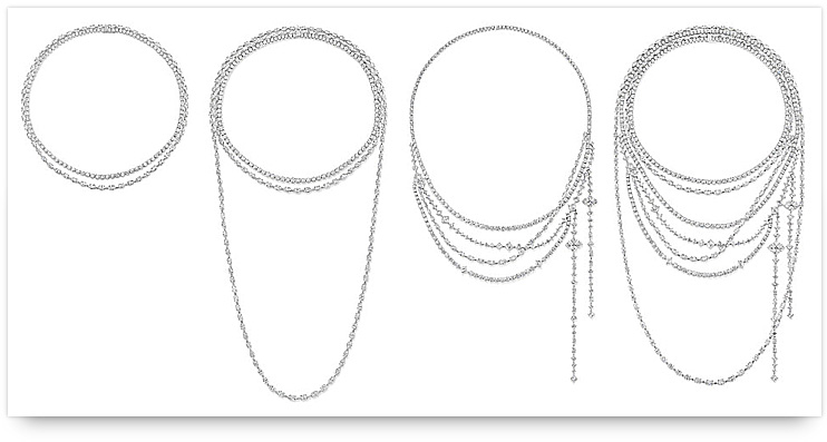 Harry Winston Secret Combination Collection Necklace