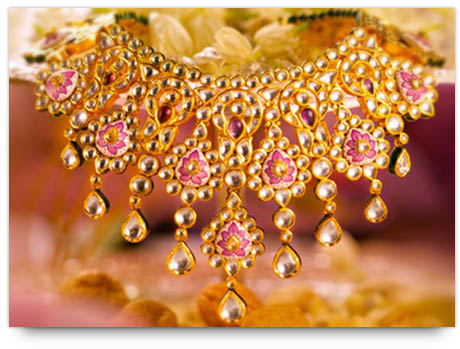 Indian Bridal Jewelry Tips - Kundan Necklace