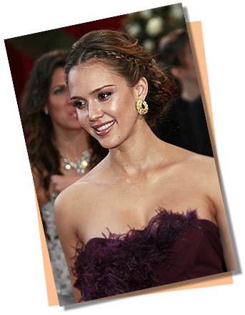 Jessica Alba with Yellow Diamond