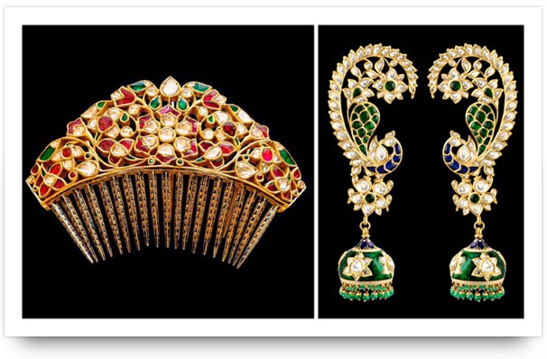 Kundan accessories and earrings Sunita Shekhawat