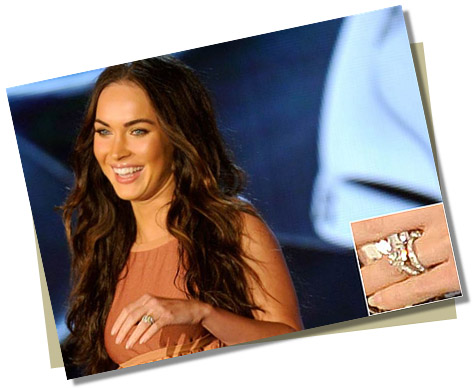 Megan Fox with Yellow Diamond