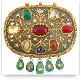 Antique Navaratna Pendant