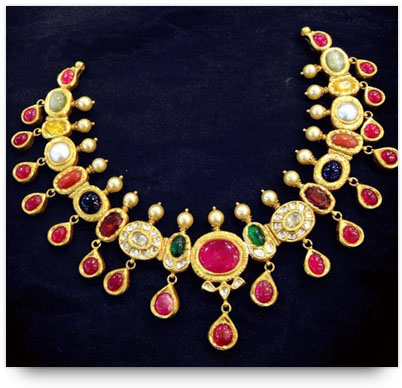 Navaratna Necklace