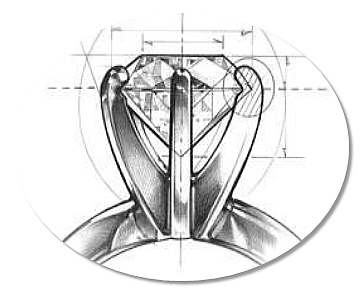 Prong Setting drawing