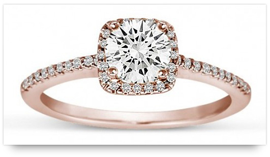 Rose Gold Engagement Ring