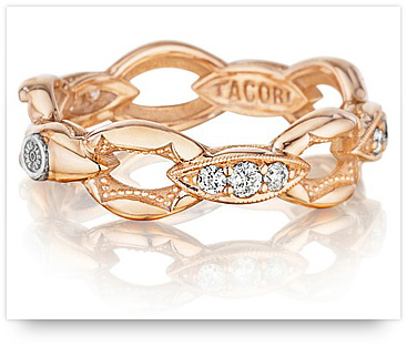 Rose Gold Wedding Ring from Tacori