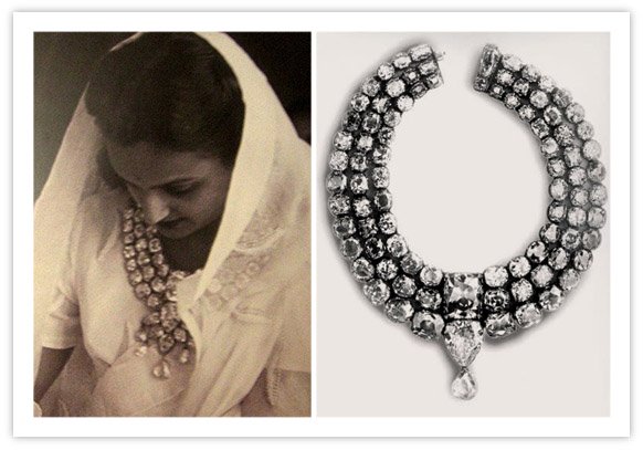 Royal Indian Jewelry Baroda Diamond Necklace