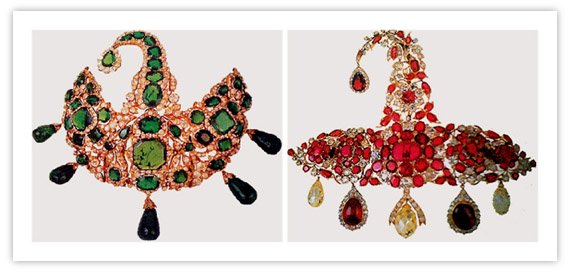 Royal Indian Jewelry Nizam Sarpech