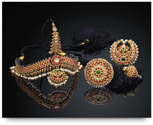 Temple Jewelry - Head Ornaments from the family archives of Ganjam jewelers