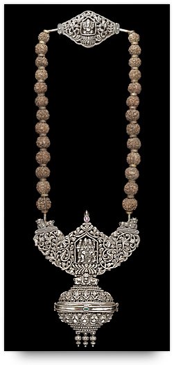 Temple Jewelry - Silver Necklace