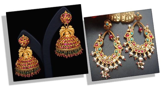 Traditional Indian Jhumkas