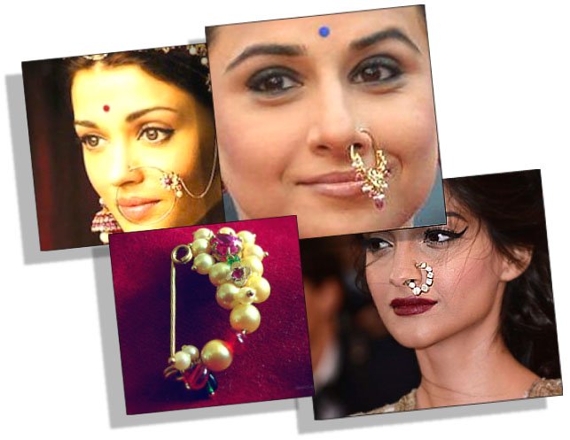 Traditional Indian Nose Rings