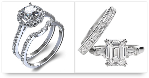 Wedding Ring and Engagement Ring Sets