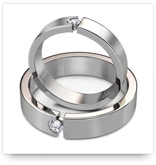 Wedding Rings for Him and Her