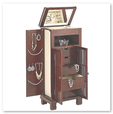 Ground Standing Armoire Jewelry Box